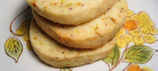 Pistachio Short Bread Cookies