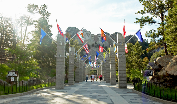 Mount Rushmore National Memorial Entrance