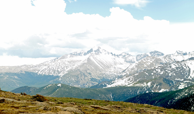 Rocky Mountain National Park Tundra View