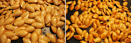  Butternut Squash Seeds- raw and toasted
